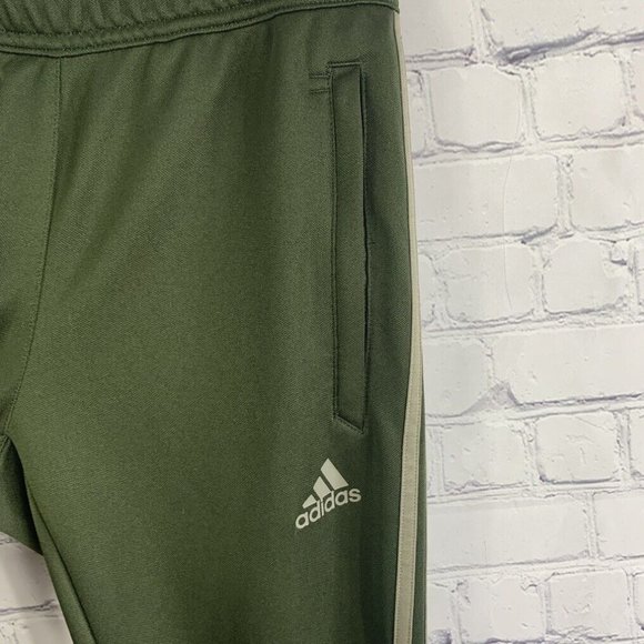 Adidas Women's Tiro TrackPants Size XS Olive Green Climacool - Picture 3 of 8